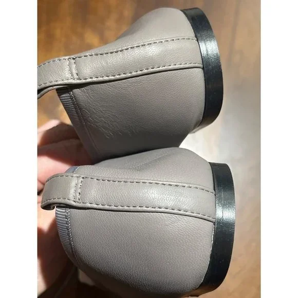 Everlane The Italian Leather Day Ballet Flat in Minimal Grey New Womens shoes - Picture 8 of 10